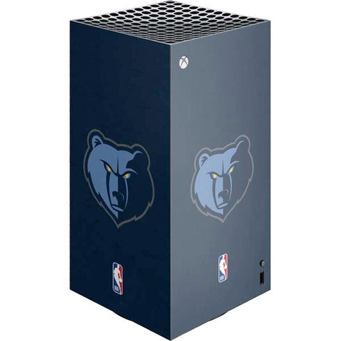 NBA Memphis Grizzlies Distressed XBox Series X Digital Edition Console Skin
